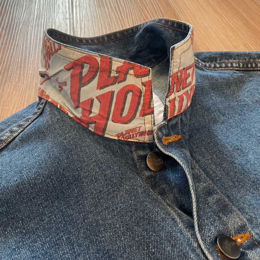 Vintage Planet Hollywood Denim Jacket - Picture 11 of 11